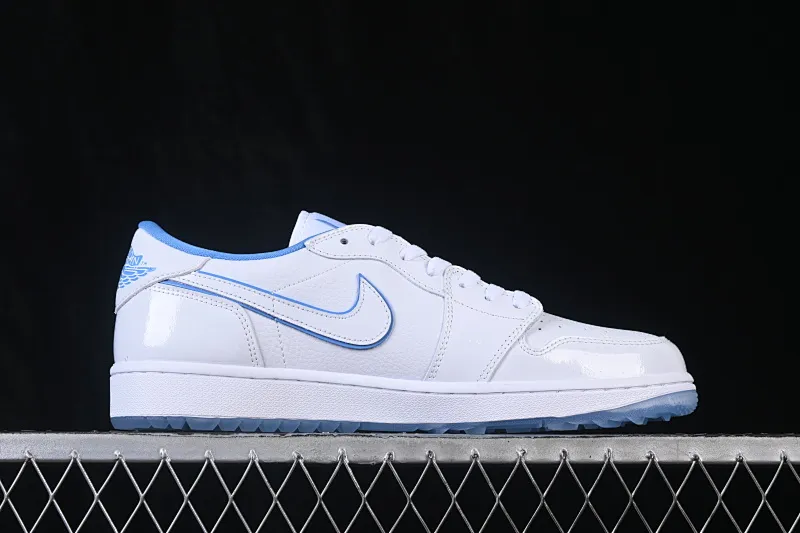 All categories Air Jordan Jordan series basketball shoes Air Jordan 1 Low Air Jordan 1 Low AJ1 Joe 1 patent leather white and blue low-top retro cultural basketball shoes DD9315-118